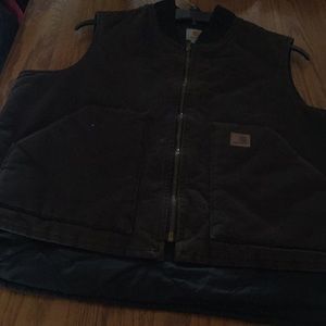 Brown Carhartt Vest (Large)